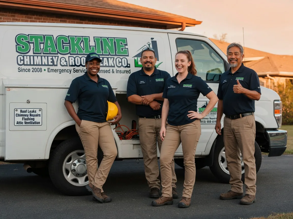 Chimney flashing repair company in Paradise, MI